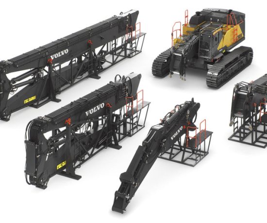 Rušilni bager Volvo EC750EHR